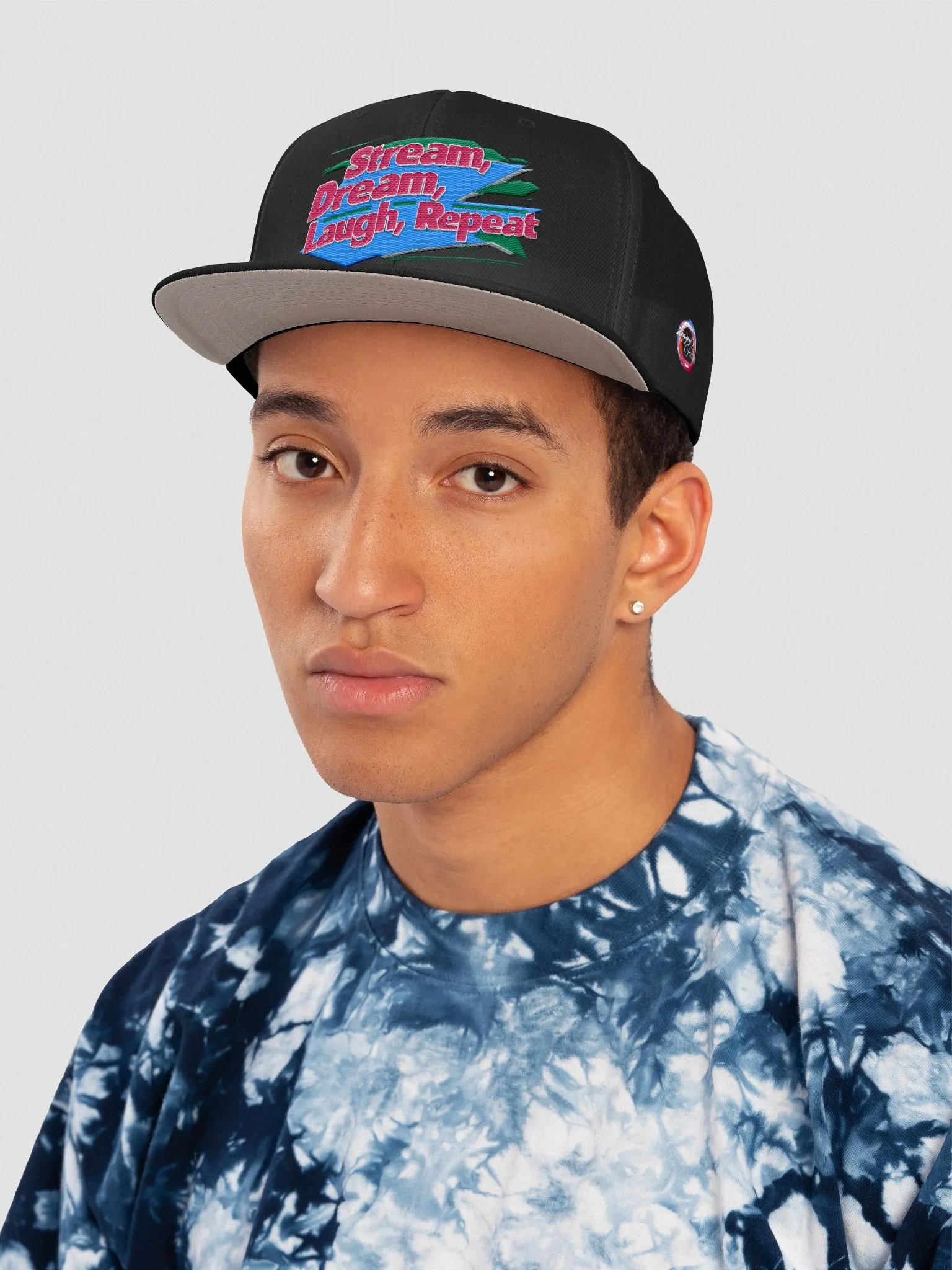 Stream, Dream, Laugh, Repeat Snapback product image (5)