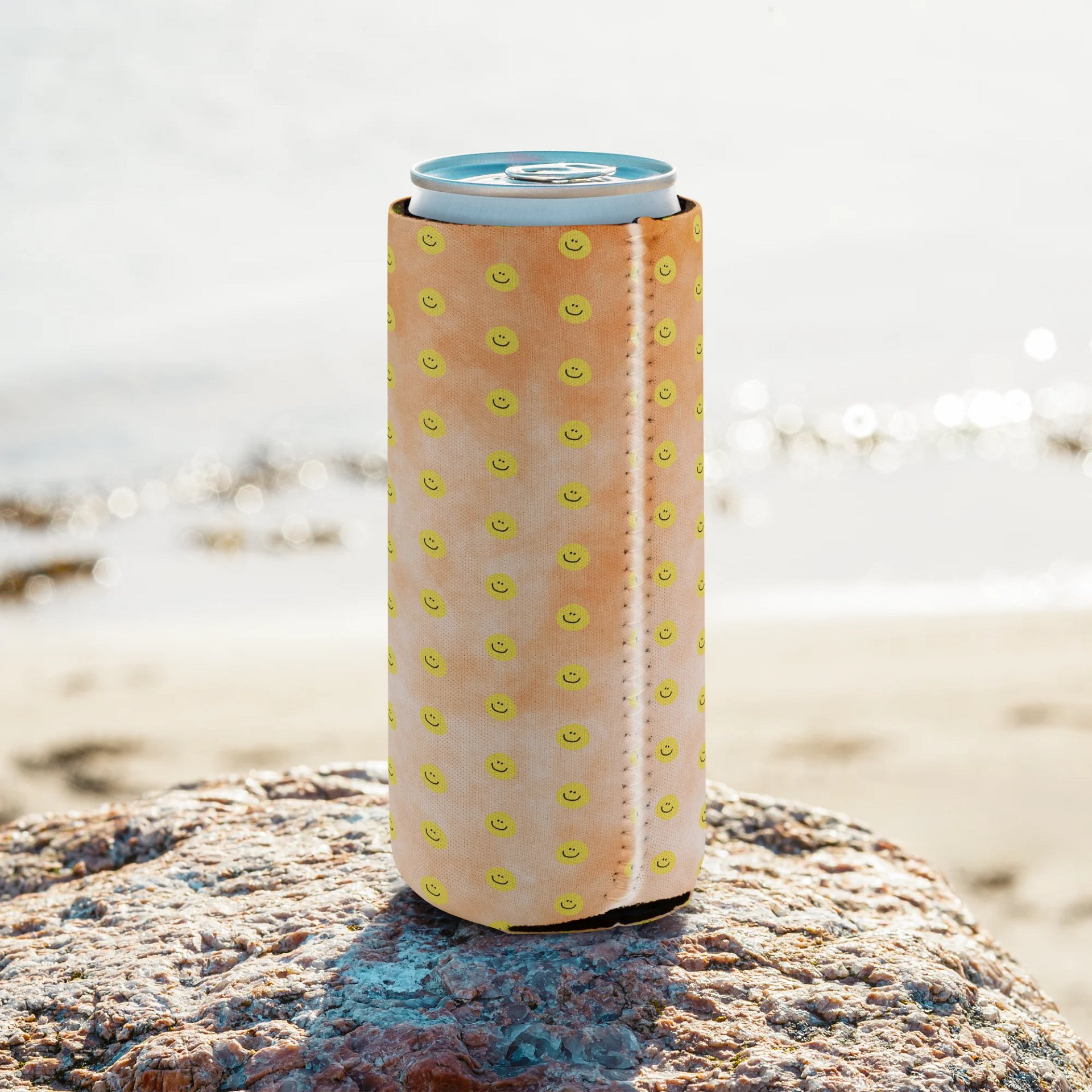 Smiley Tie Dye Coozie - Orange product image (17)