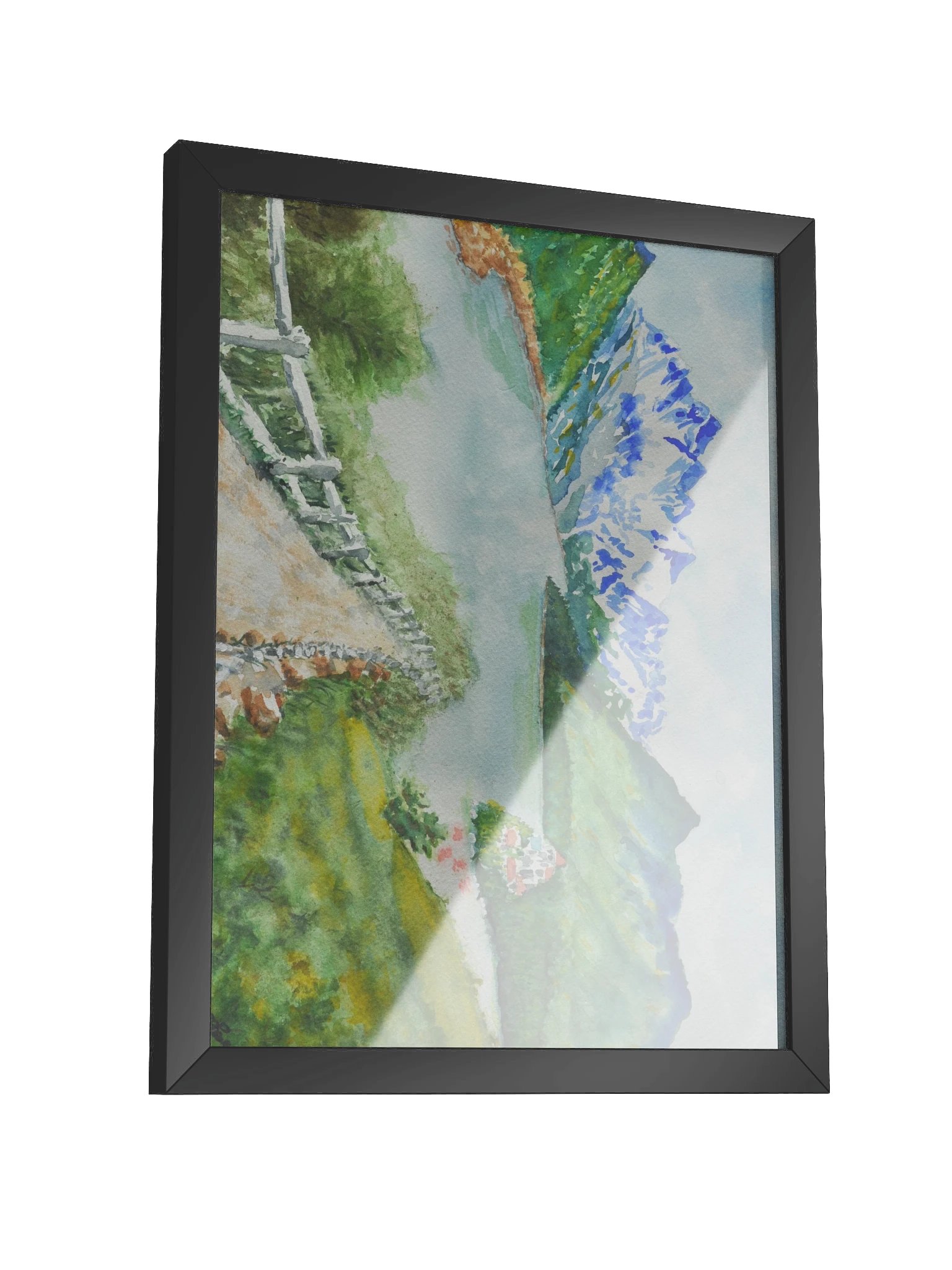 Snowcapped Mountain Over The Alpine Lake product image (3)