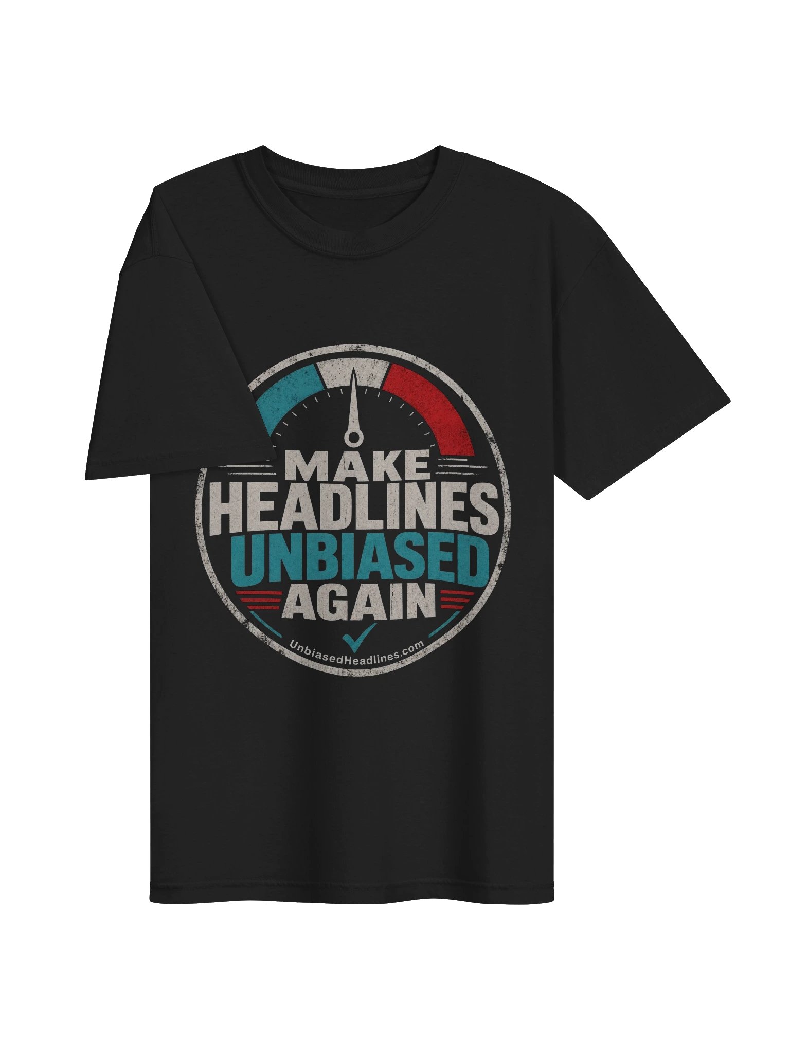 Make Headlines Unbiased Again Tee - Large Front product image (2)