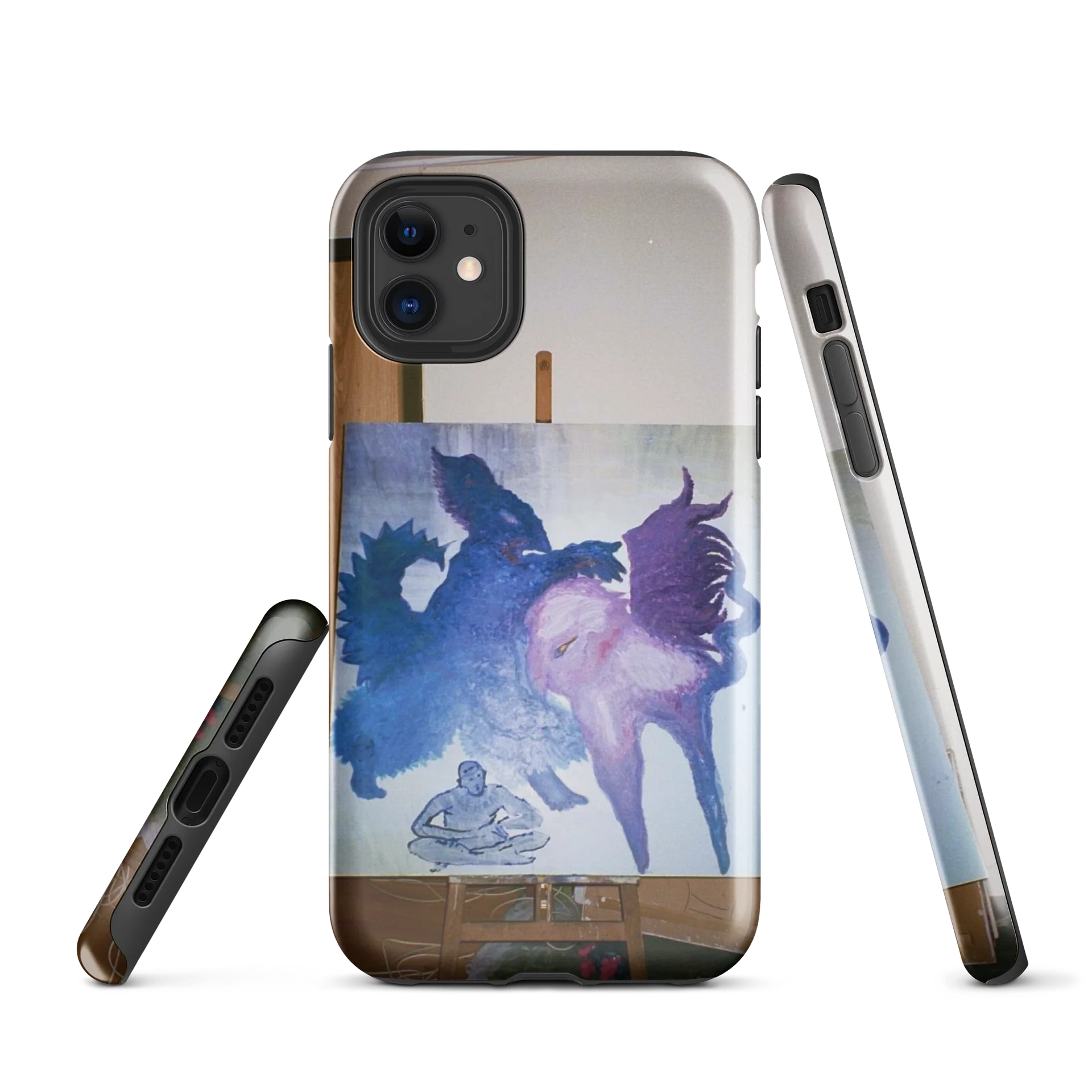 Abstract Wings Tough iPhone Case product image (1)