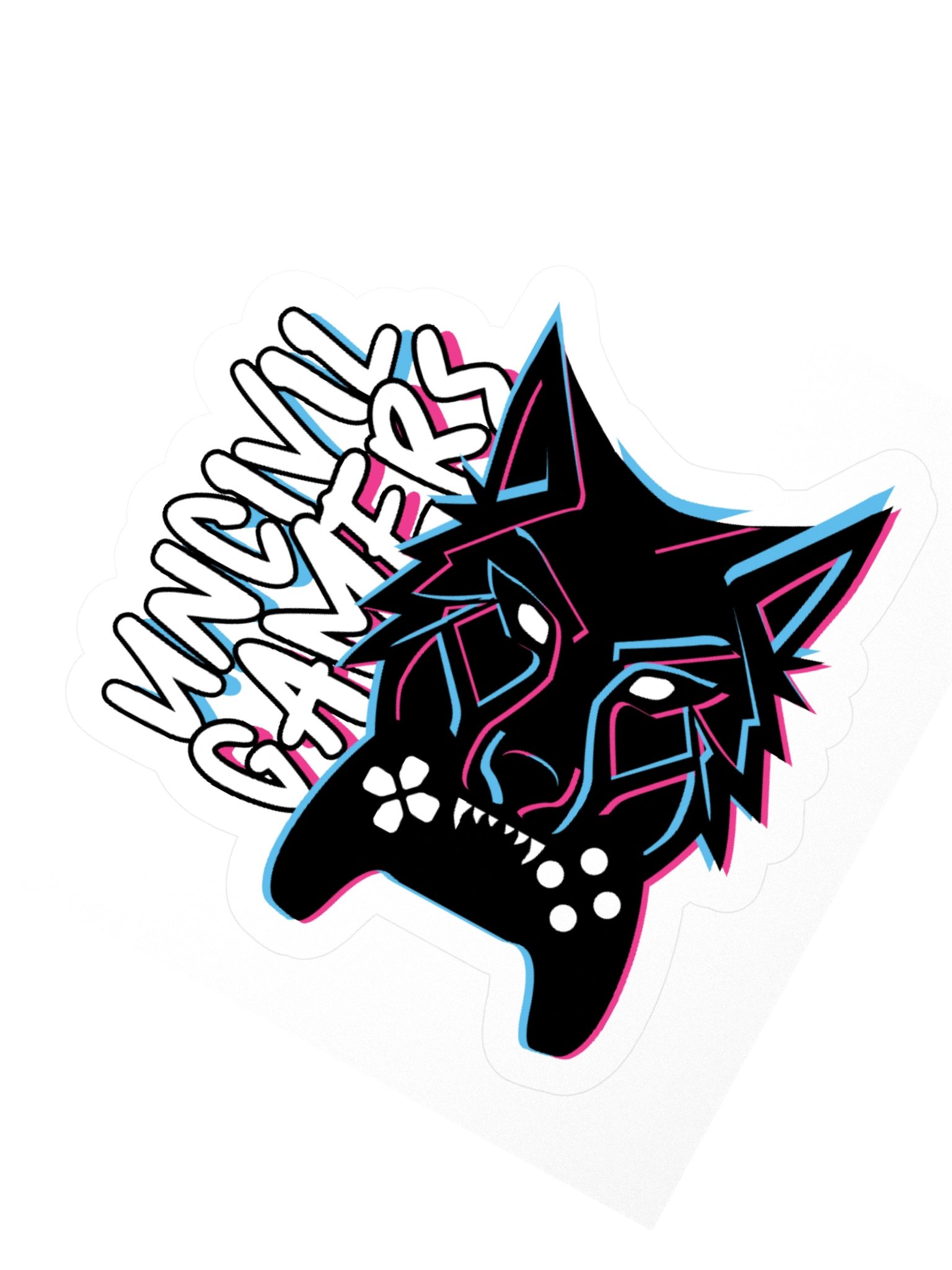 Uncivil Gamers Logo Sticker product image (2)