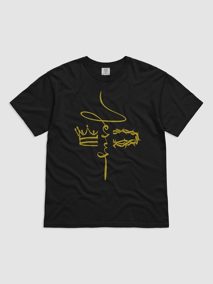 Crown Yellow T-Shirt (4XL) LARGEST product image (1)