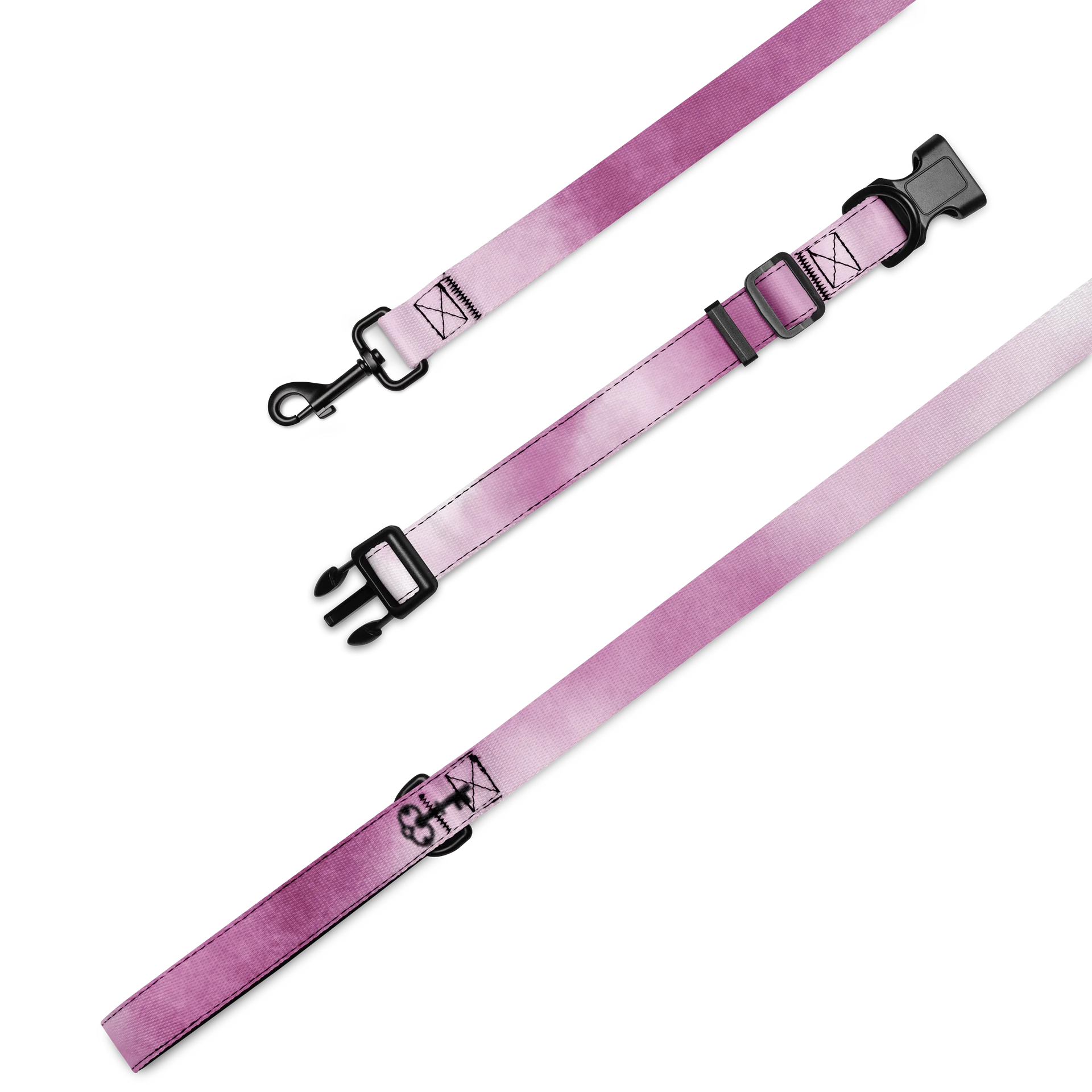 Purple Gradient HM Dog Leash and Collar product image (1)
