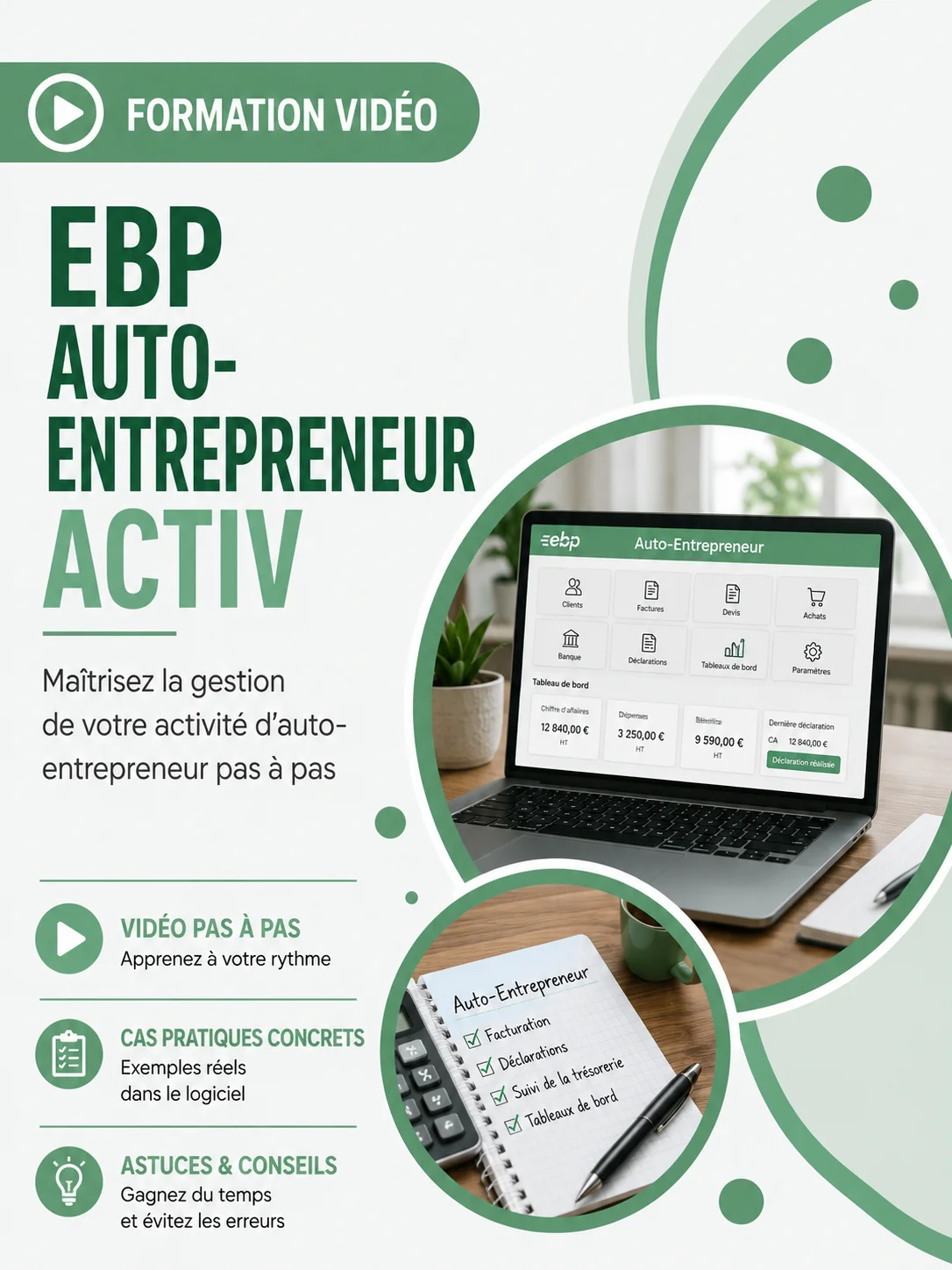 Formation vidéo EBP Auto-entrepreneur 2025 product image (1)
