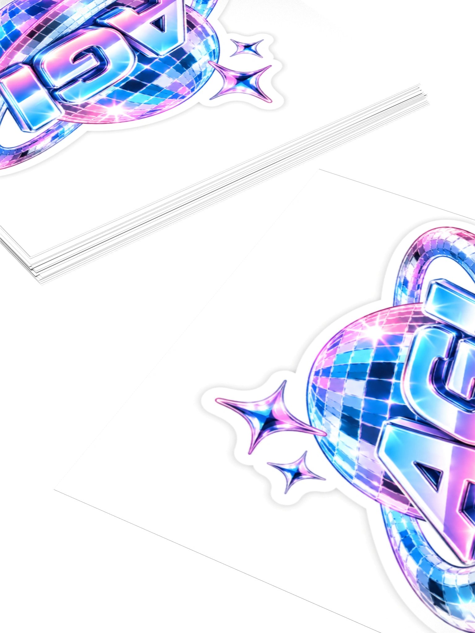 AGI Disco Planet Sticker product image (4)