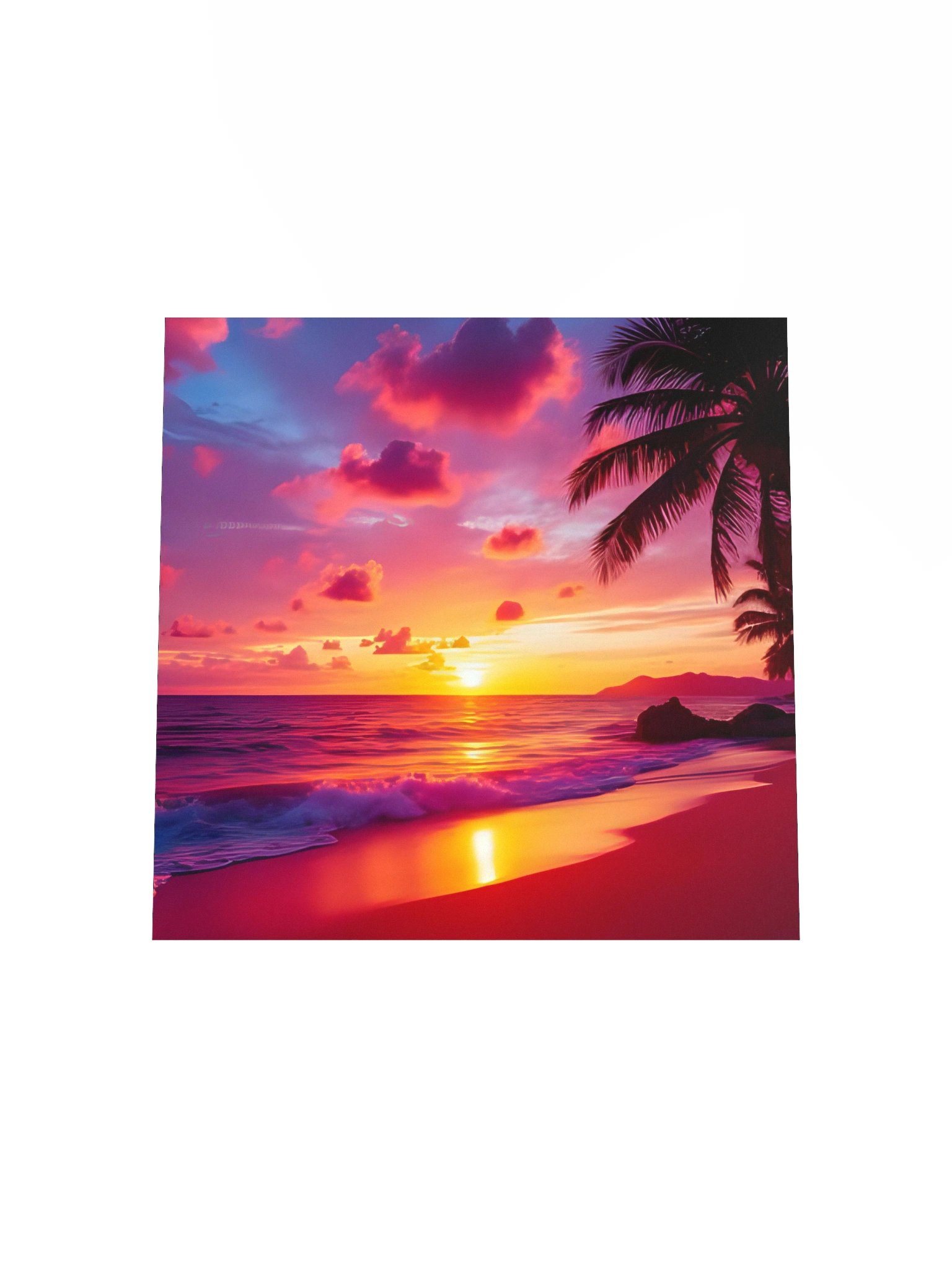 Tropical Sunset Serenity Poster product image (18)