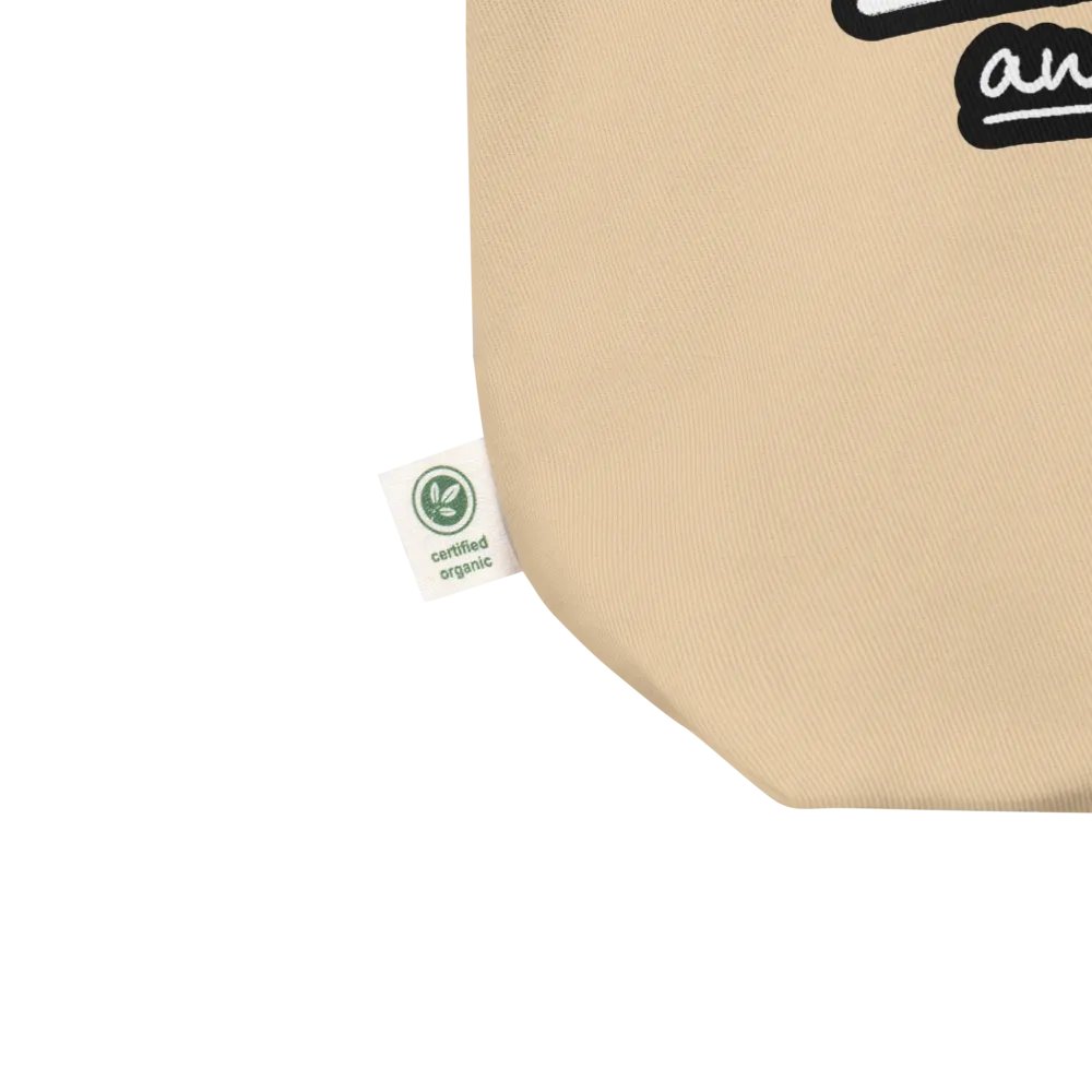 Bubbly and a B*tch (lined design) tote bag product image (2)