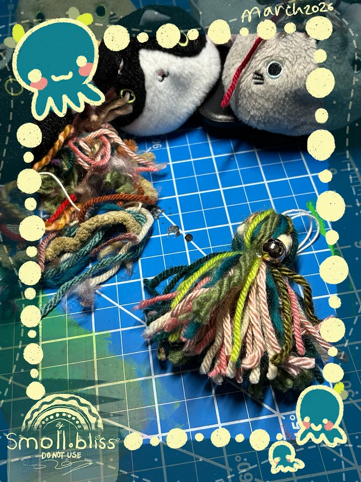 OctoKNOT >:3 ♡ Cat Teaser Toy Tassel (LIMITED) product image (1)