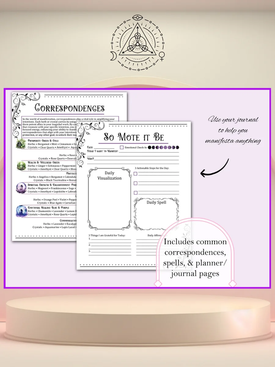 Manifestation for Witches product image (5)