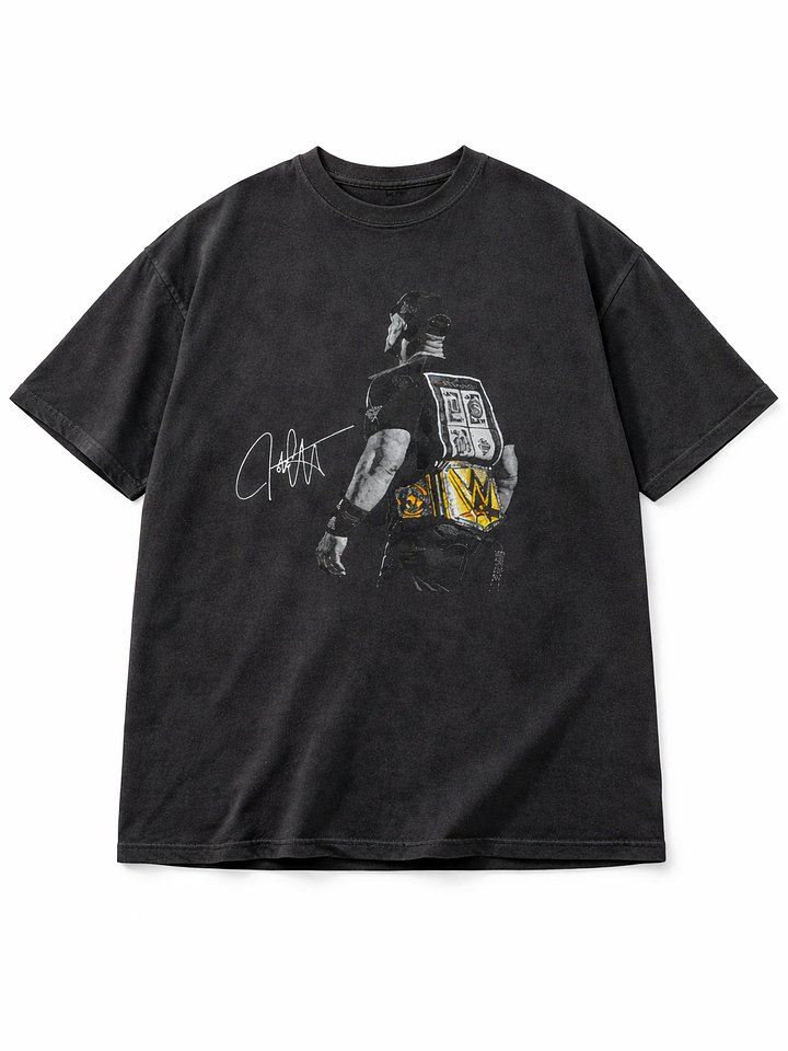 WrestleMania 42 John Cena Signature Series T-Shirt product image (2)