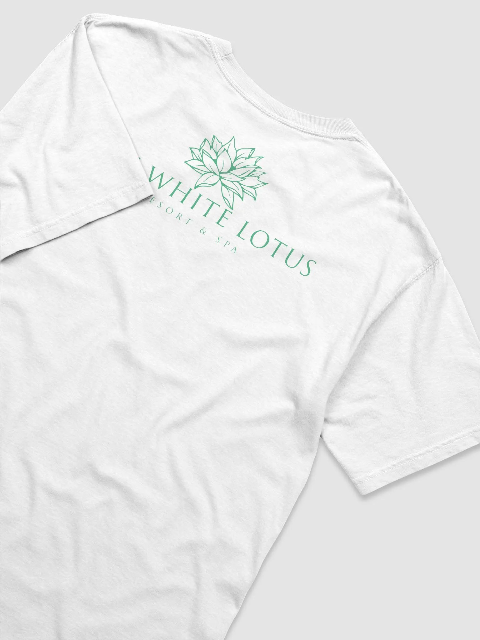 The White Lotus Green Print T-Shirt product image (4)