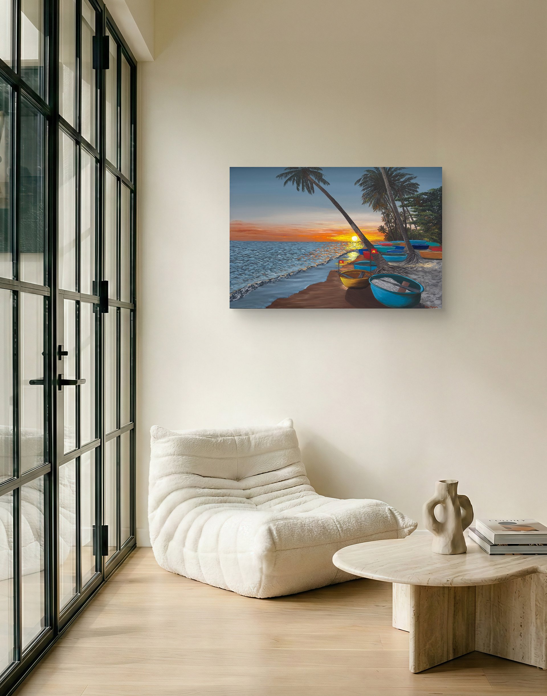 The Fishing Village - Canvas Print product image (11)