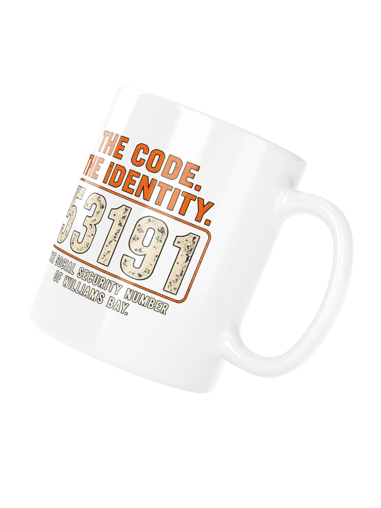53191 ZIPCODE The CODE White Mug product image (2)