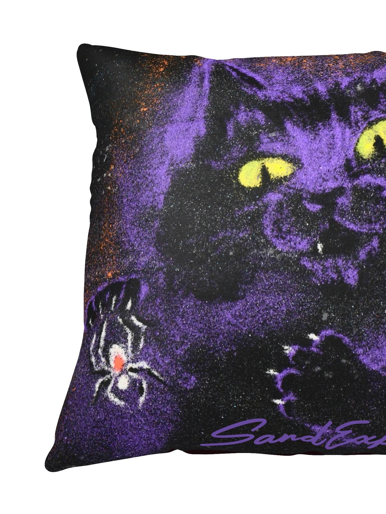 Purple Cat Pillow product image (5)