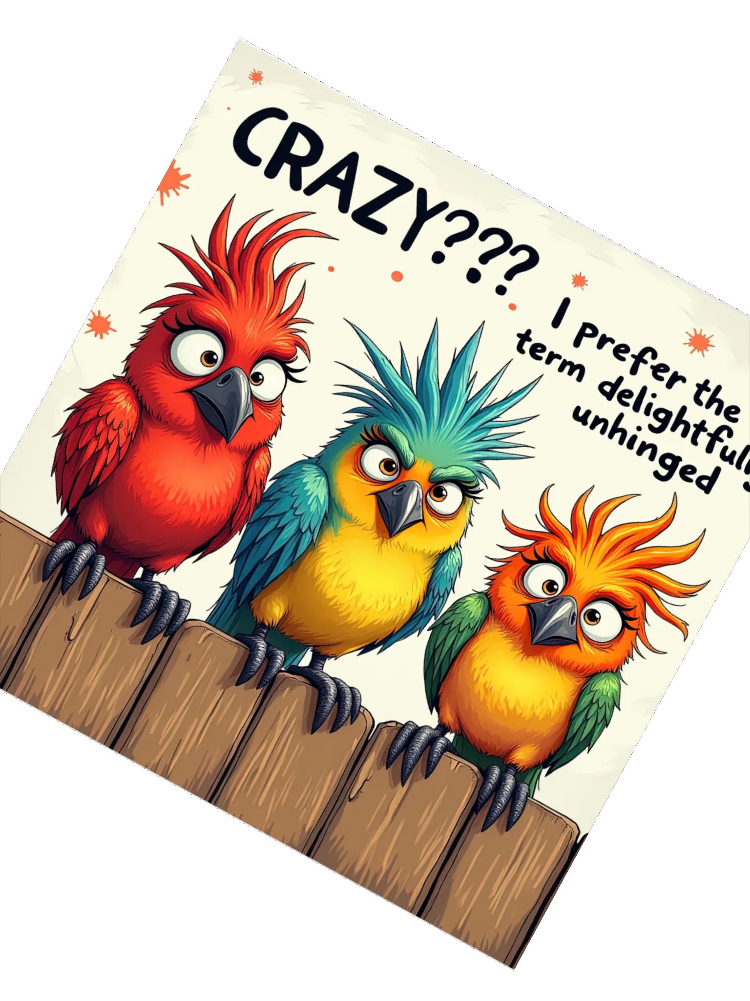 Crazy Sticker product image (2)