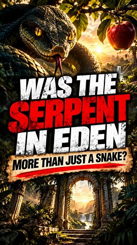 🐍 WAS THE SERPENT IN EDEN MORE THAN JUST A SNAKE?

What if the serpent in Genesis 3 has a deeper connection to the supernatur...