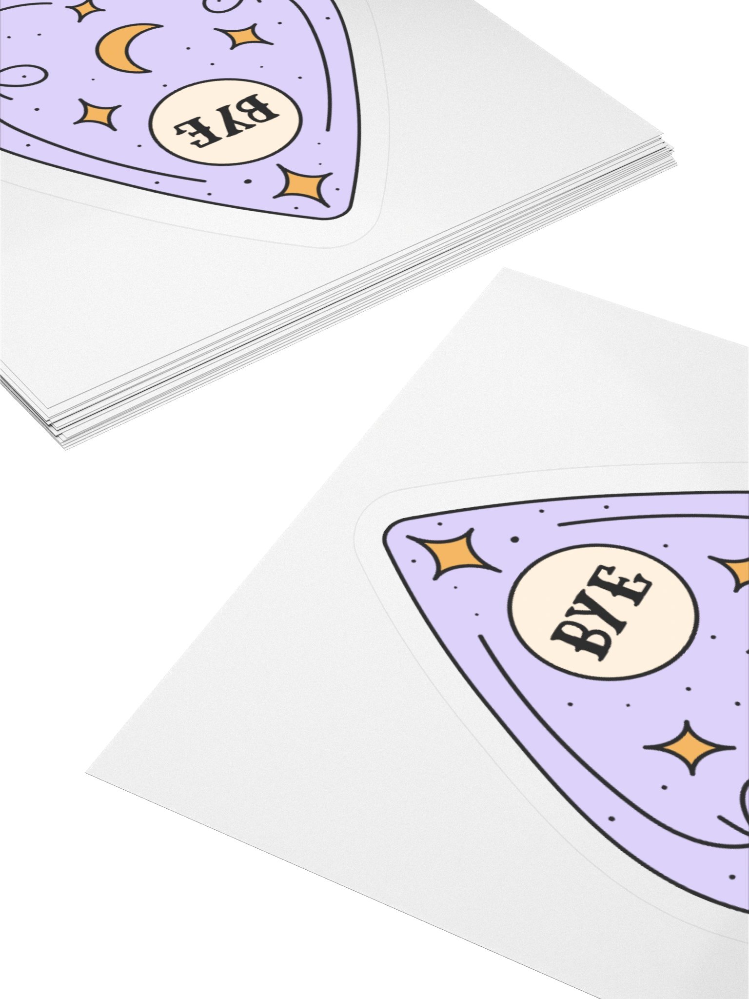 "BYE" Ouija Board Response Sticker product image (4)