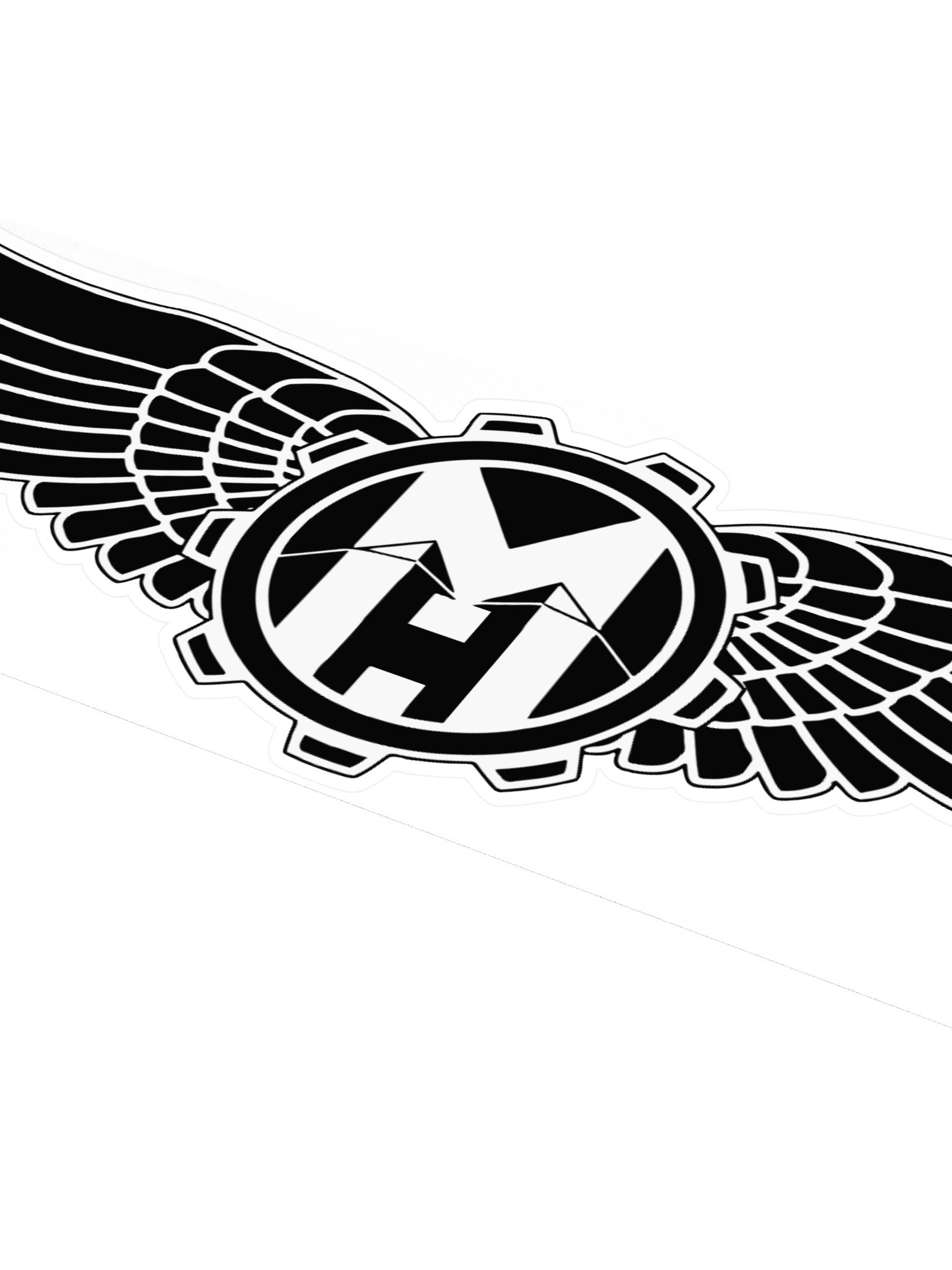 Mile High Gear Winged Emblem Sticker product image (4)