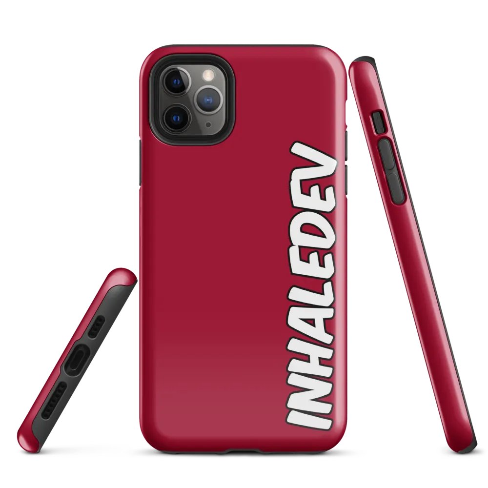 InhaleDev iPhone Tough Case product image (1)