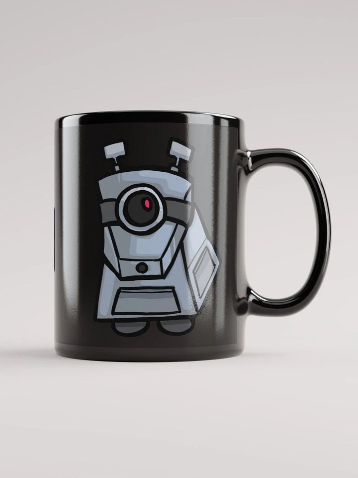 K9 Mini Who Black Glossy Mug product image (1)