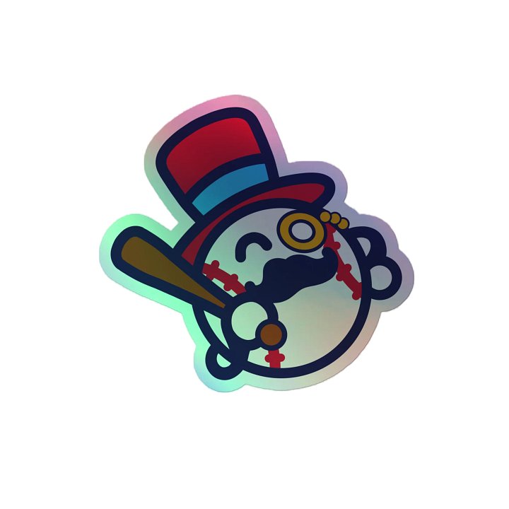 Holo Sticker (Mr Joe Showstoppers) product image (2)