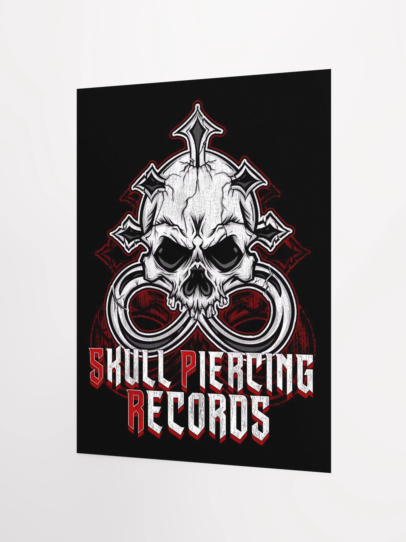 Skull Piercing Records Matte Poster product image (5)