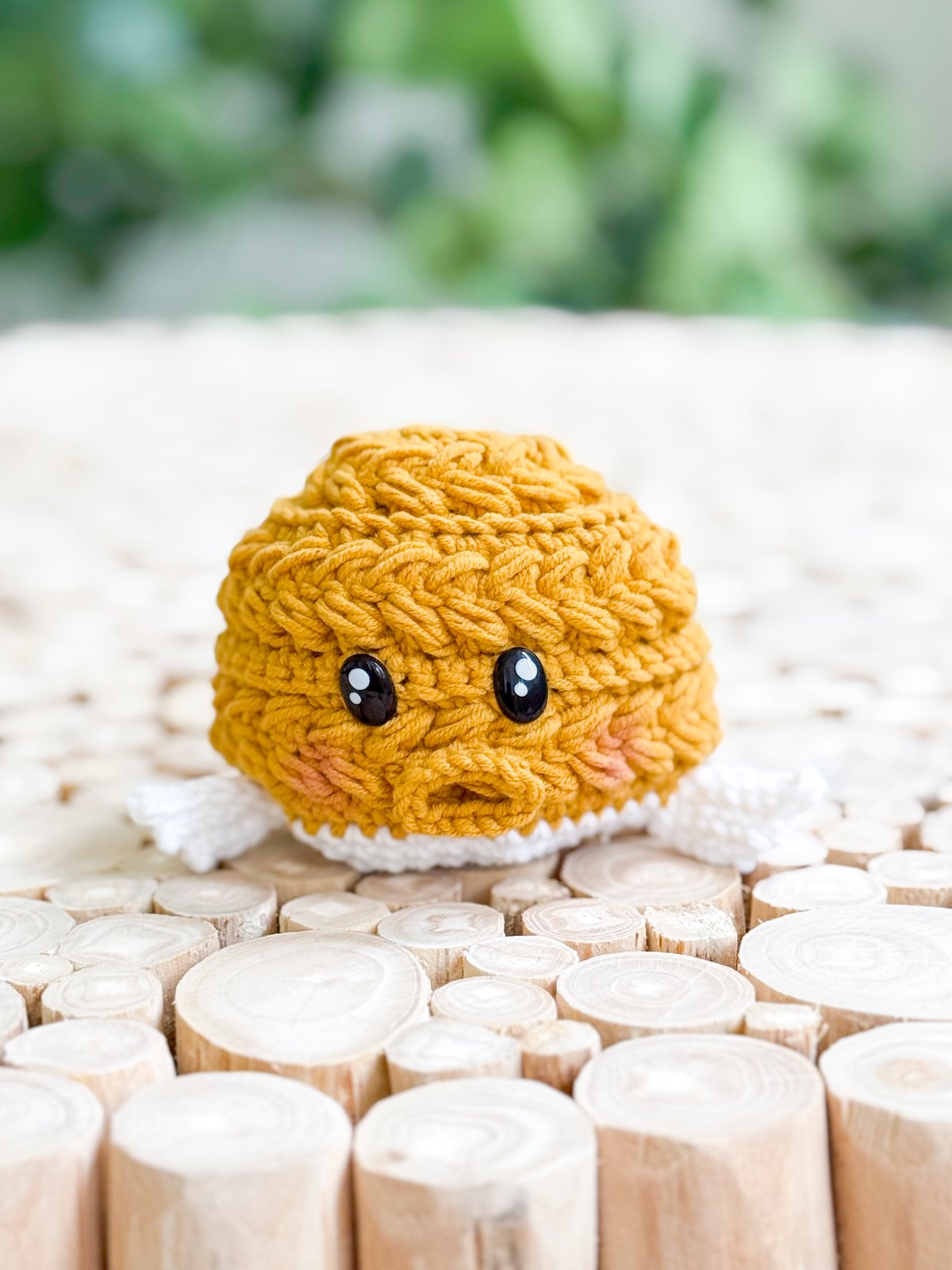 Easy Crochet Pufferfish Pattern | Textured Low-Sew Amigurumi product image (9)