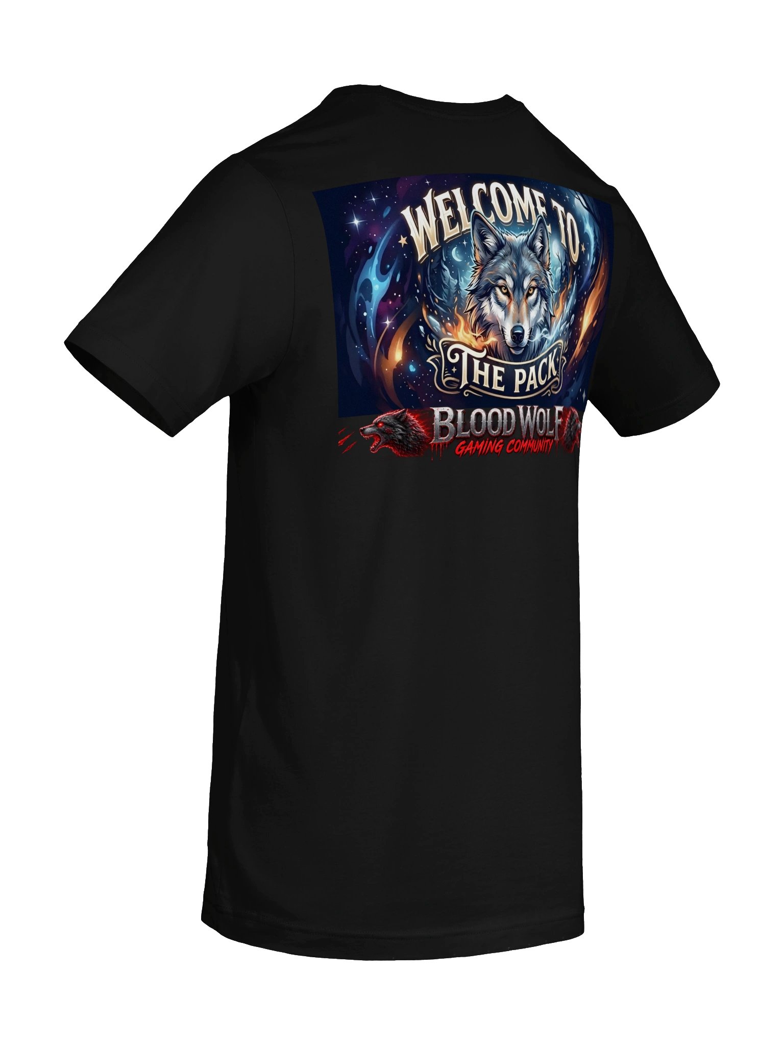 Blood Wolf Gaming Graphic Tee product image (78)