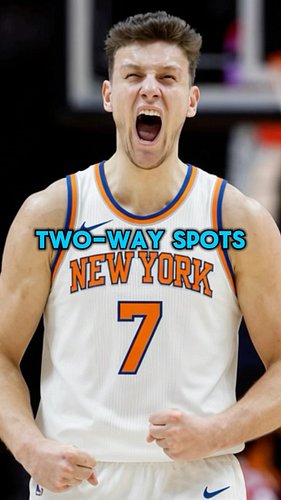The Knicks still have three two-way spots available, and 6’10” forward Igor Milicic Jr just entered the competition 👀

An Exh...