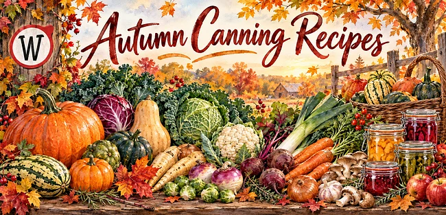 Autumn Canning Recipes