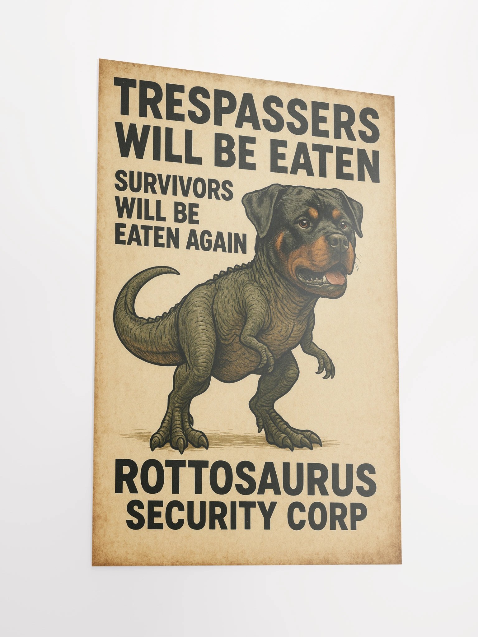 Rottosaurus Security Corp Poster product image (5)