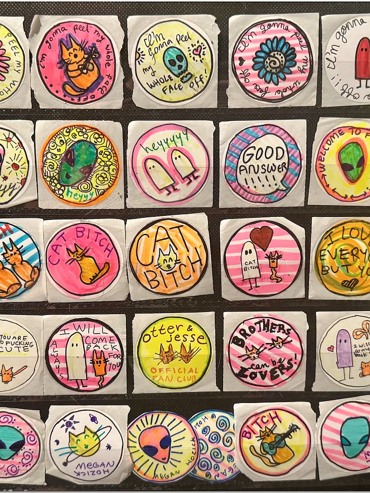 Hand-Drawn Stickers (3 Pack) product image (1)