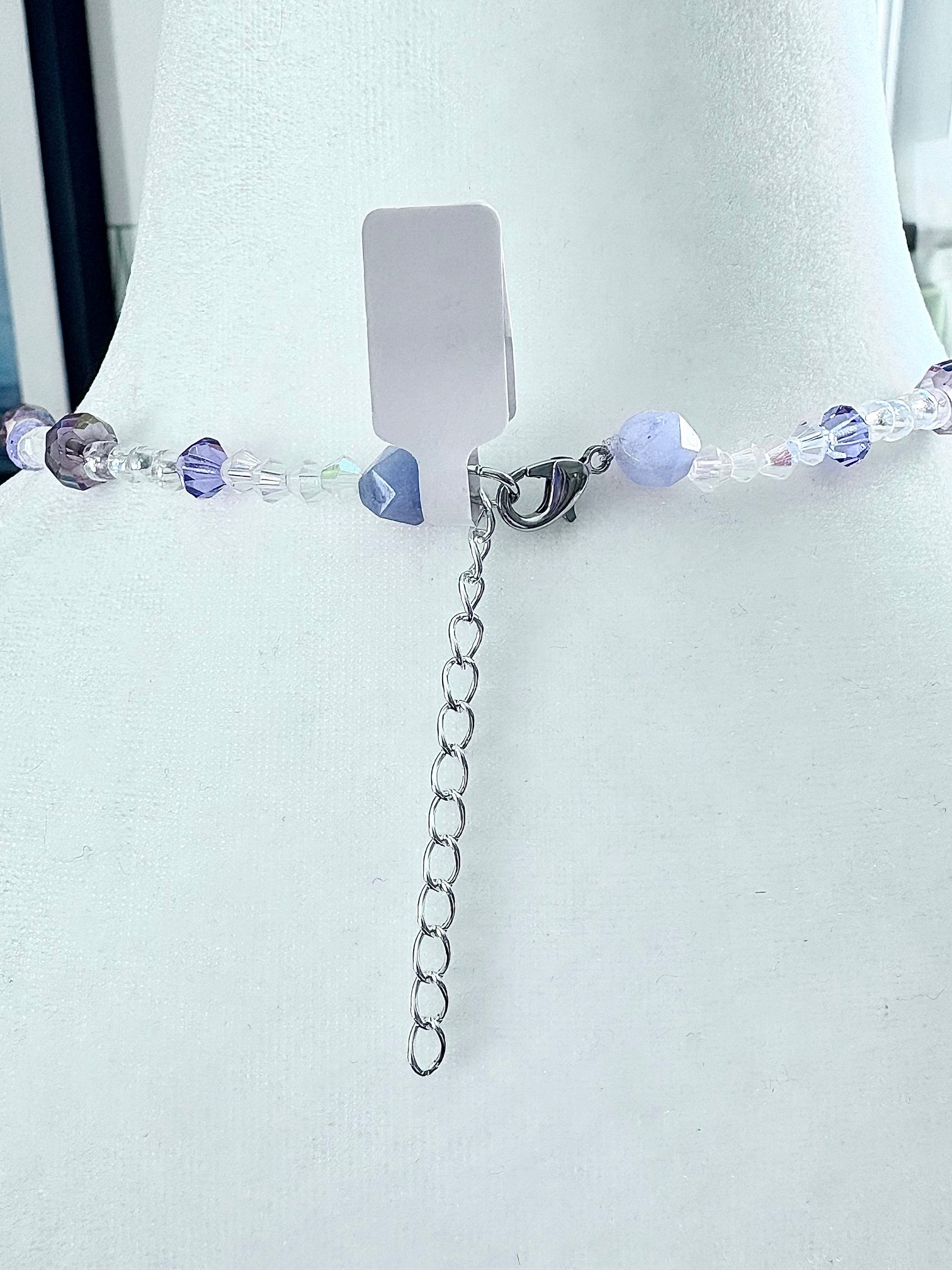 MFD-00029 | Lilac Drift | Single Sea Glass Pendant Necklace | Handmade Coastal Charm Jewelry by Monique Faella Designs™ product image (3)