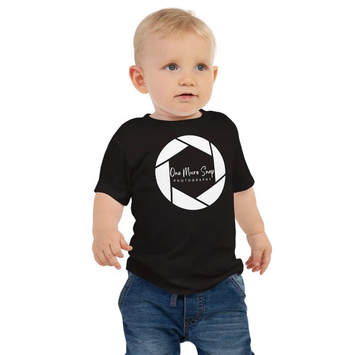 One Moore Snap Photography Logo KIDS BLACK ONLY product image (1)