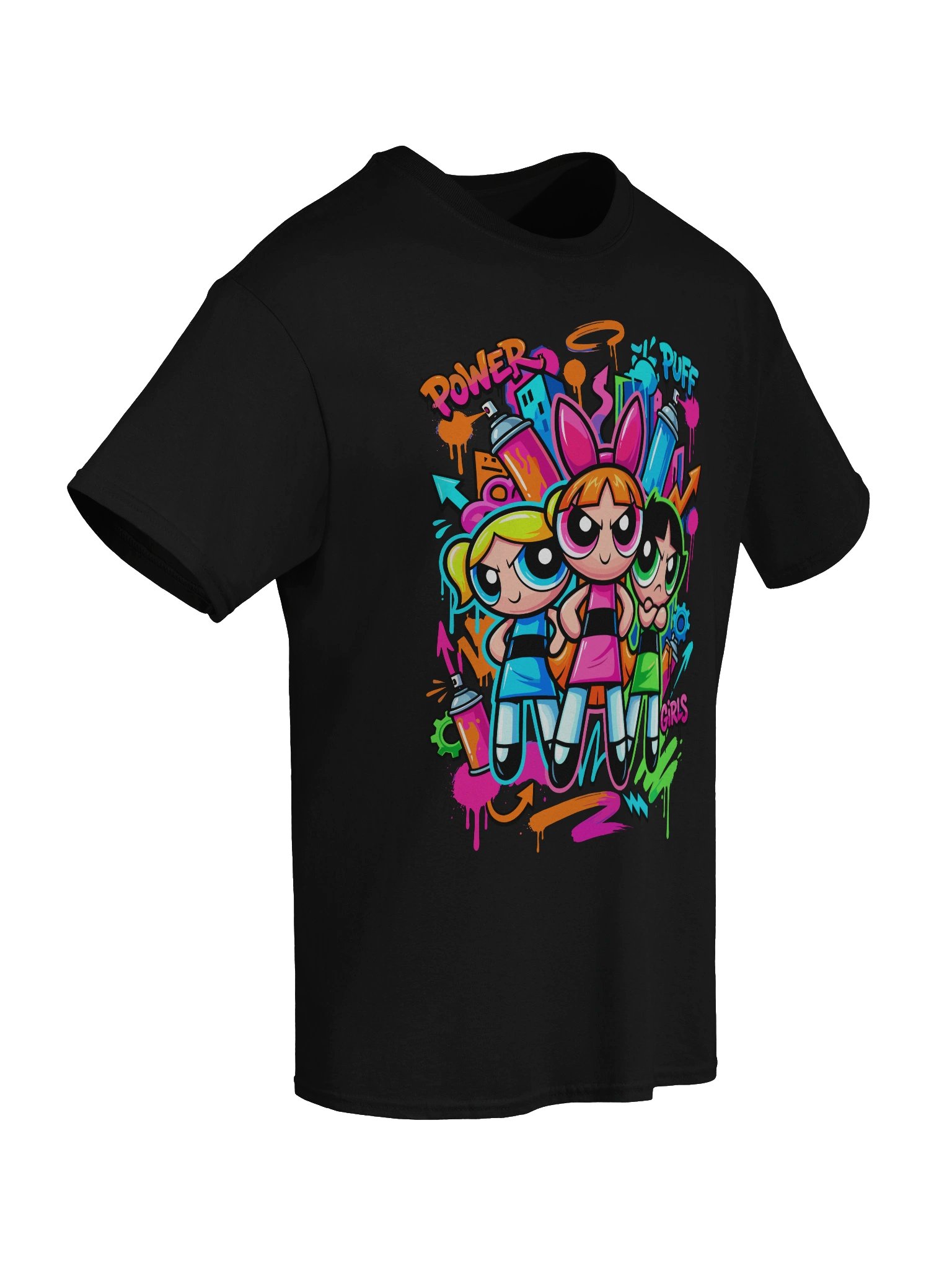 Power Puff Girls graffiti t-shirt product image (65)