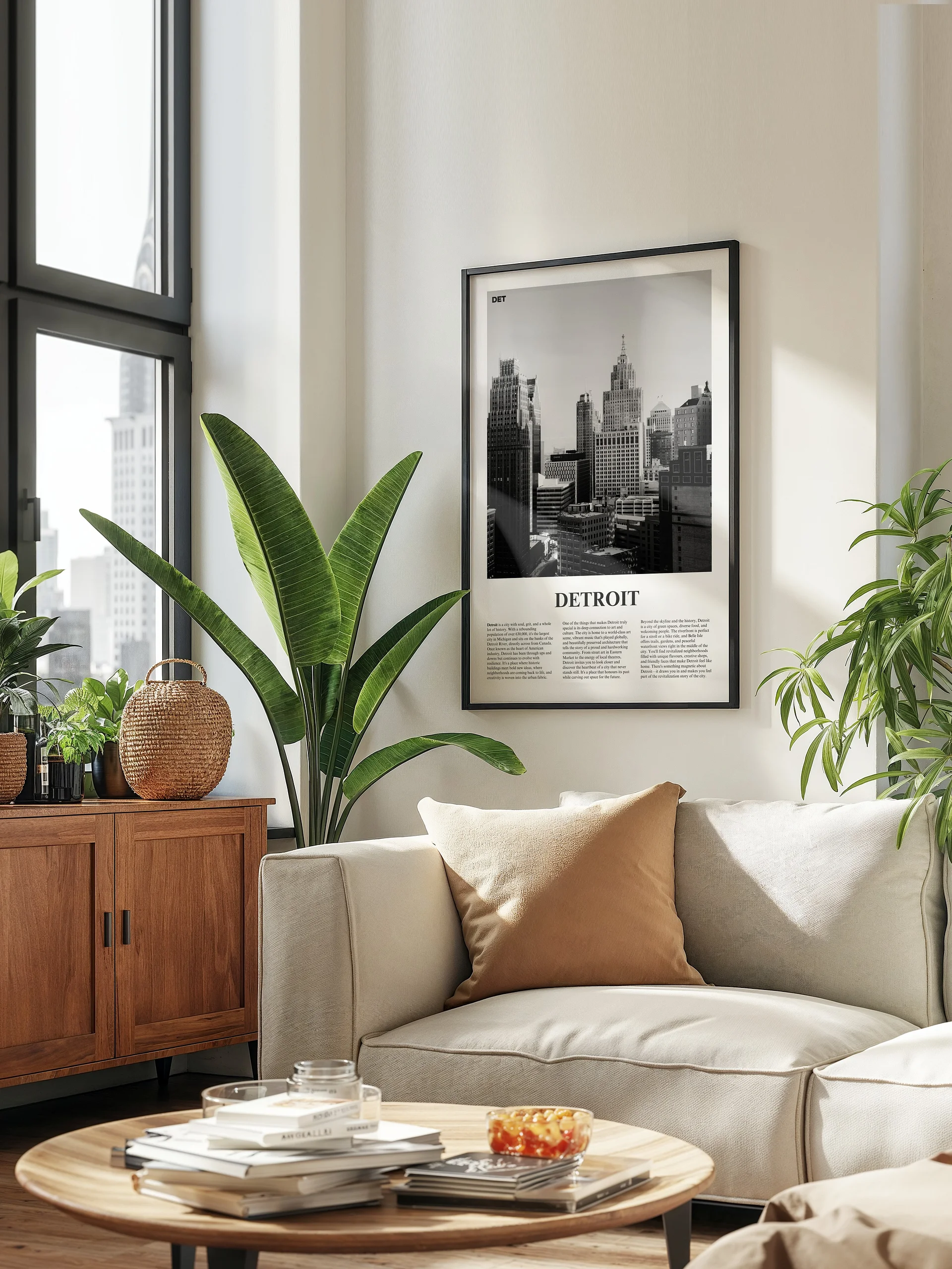 Detroit 02 Newspaper Poster | Framed product image (23)