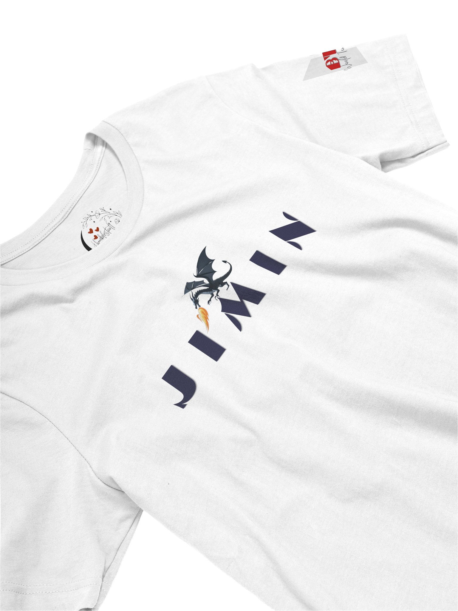 Jimin Dragon Prince Tee (Red) product image (4)