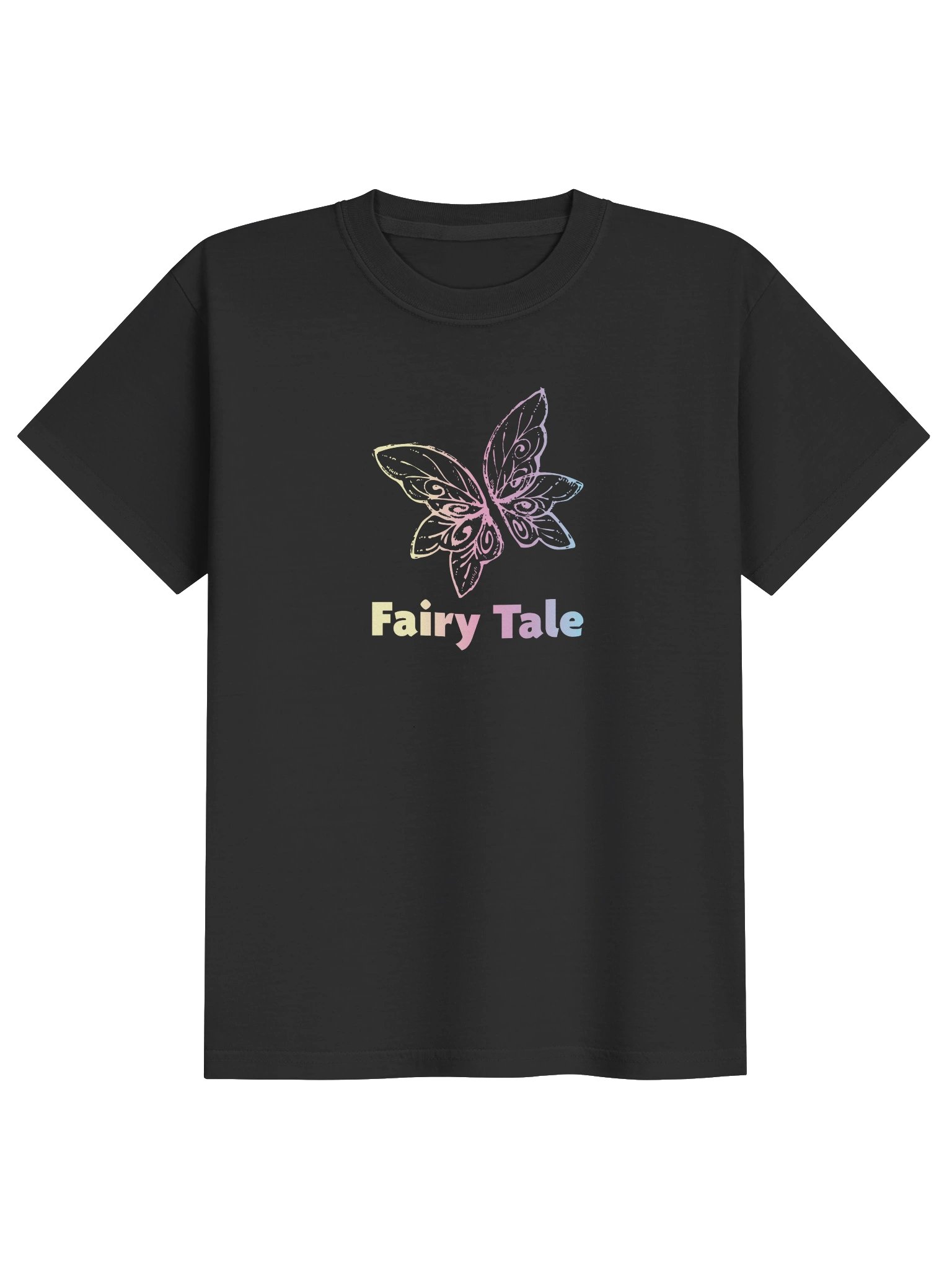 Rainbow Fairy Wings Youth Tee product image (3)