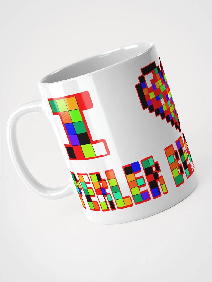 I Heart Perler Bead Mug product image (1)