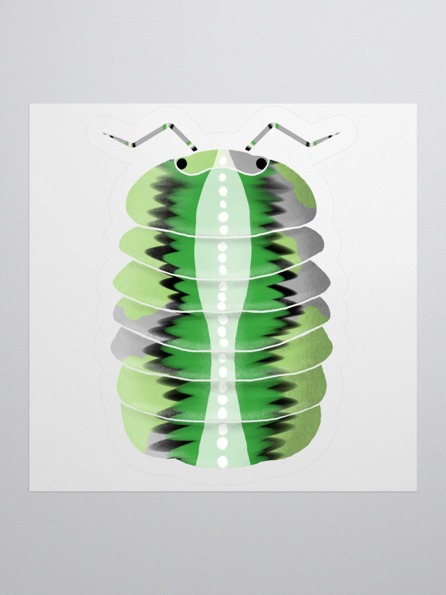 Aromantic Isopod Sticker product image (1)
