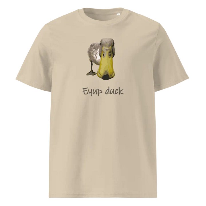 Eyup Duck - Organic Cotton - Unisex T-Shirt - Pale Palette product image (1)