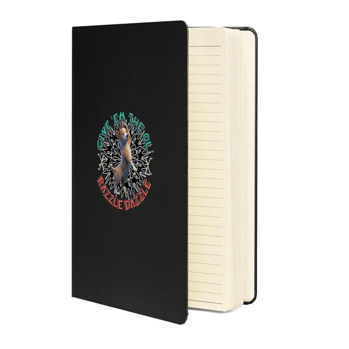 Razzle Dazzle Dog Hardcover Journal product image (2)
