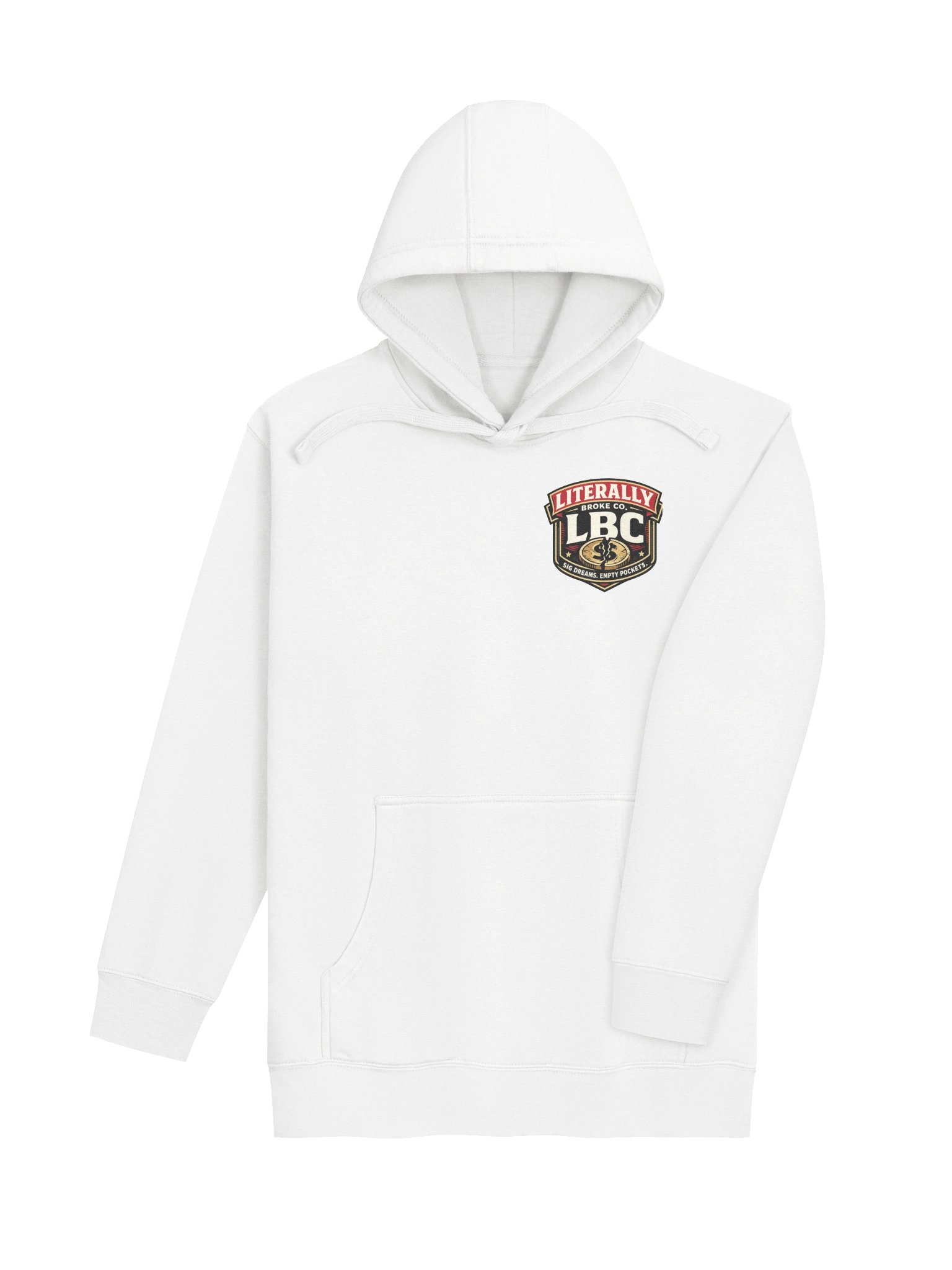 LBC Literally Broke Hoodie product image (6)