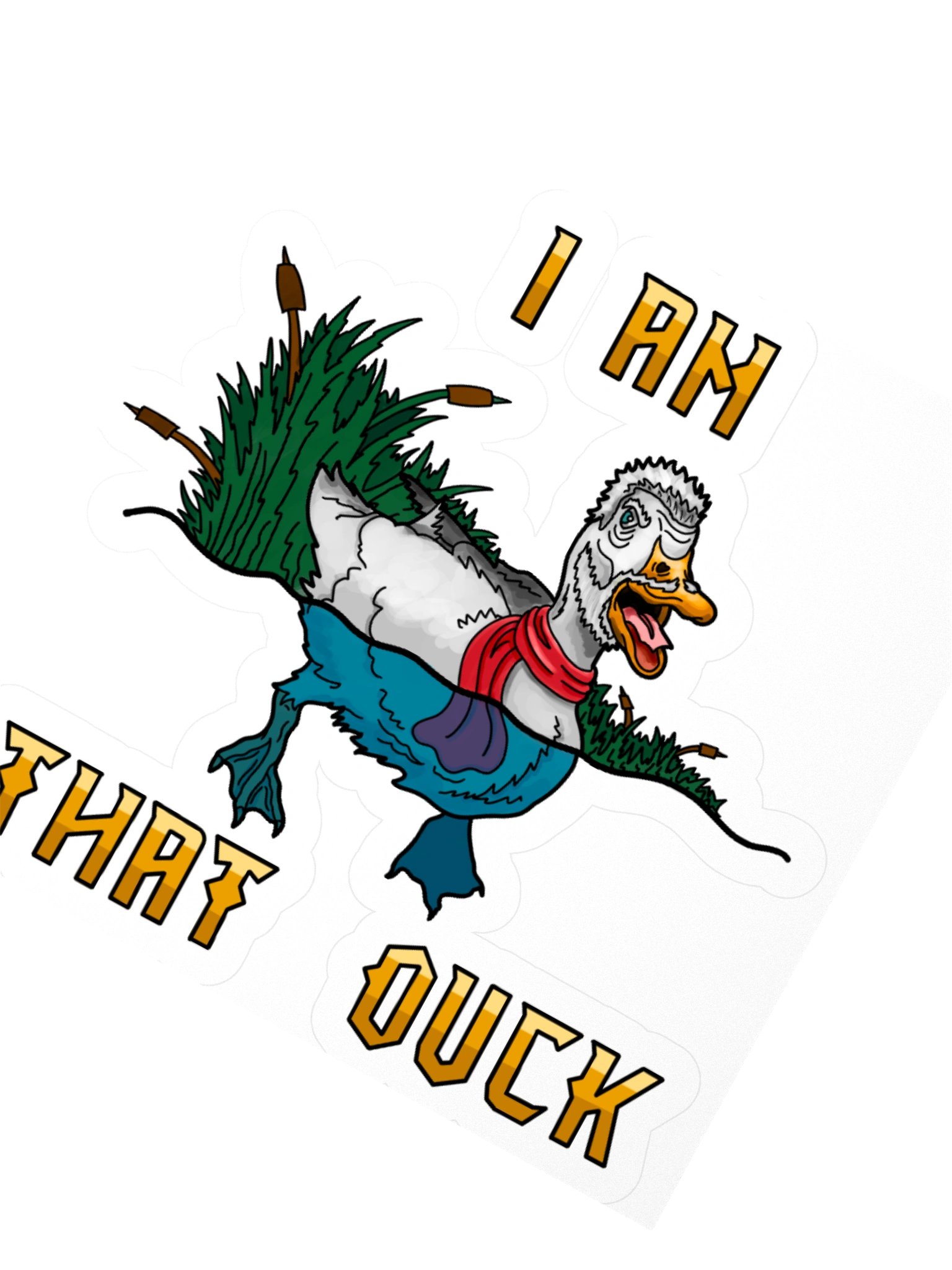 I Am That Duck Sticker product image (2)