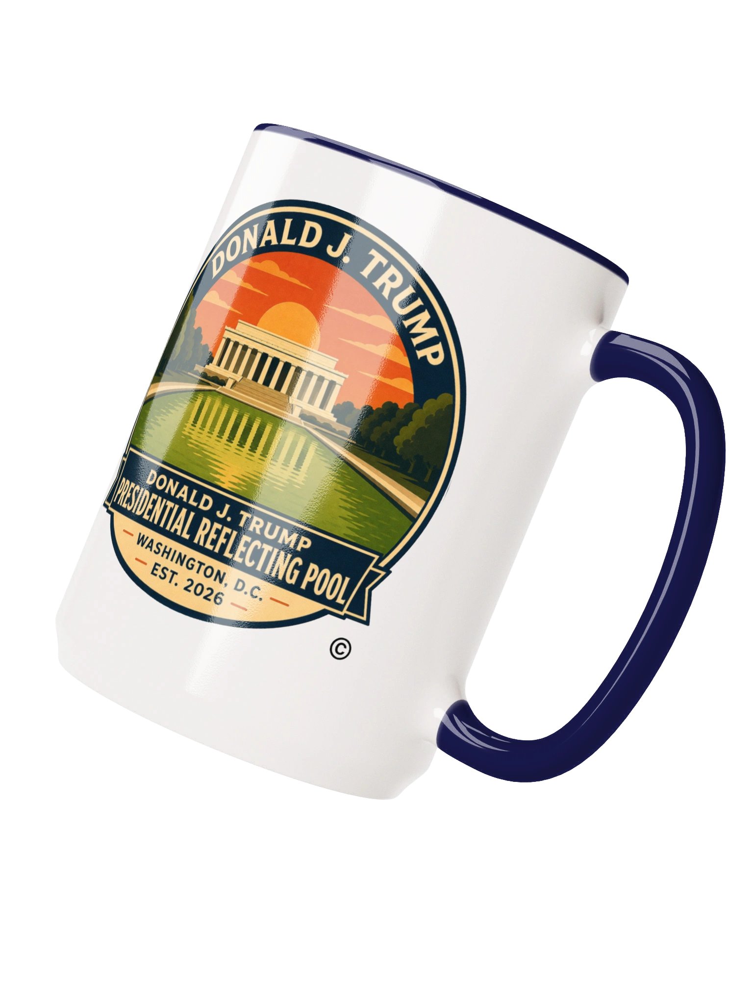 Official 15 oz Souvenir Mug - Donald J. Trump Presidential Reflecting Pool™ product image (3)