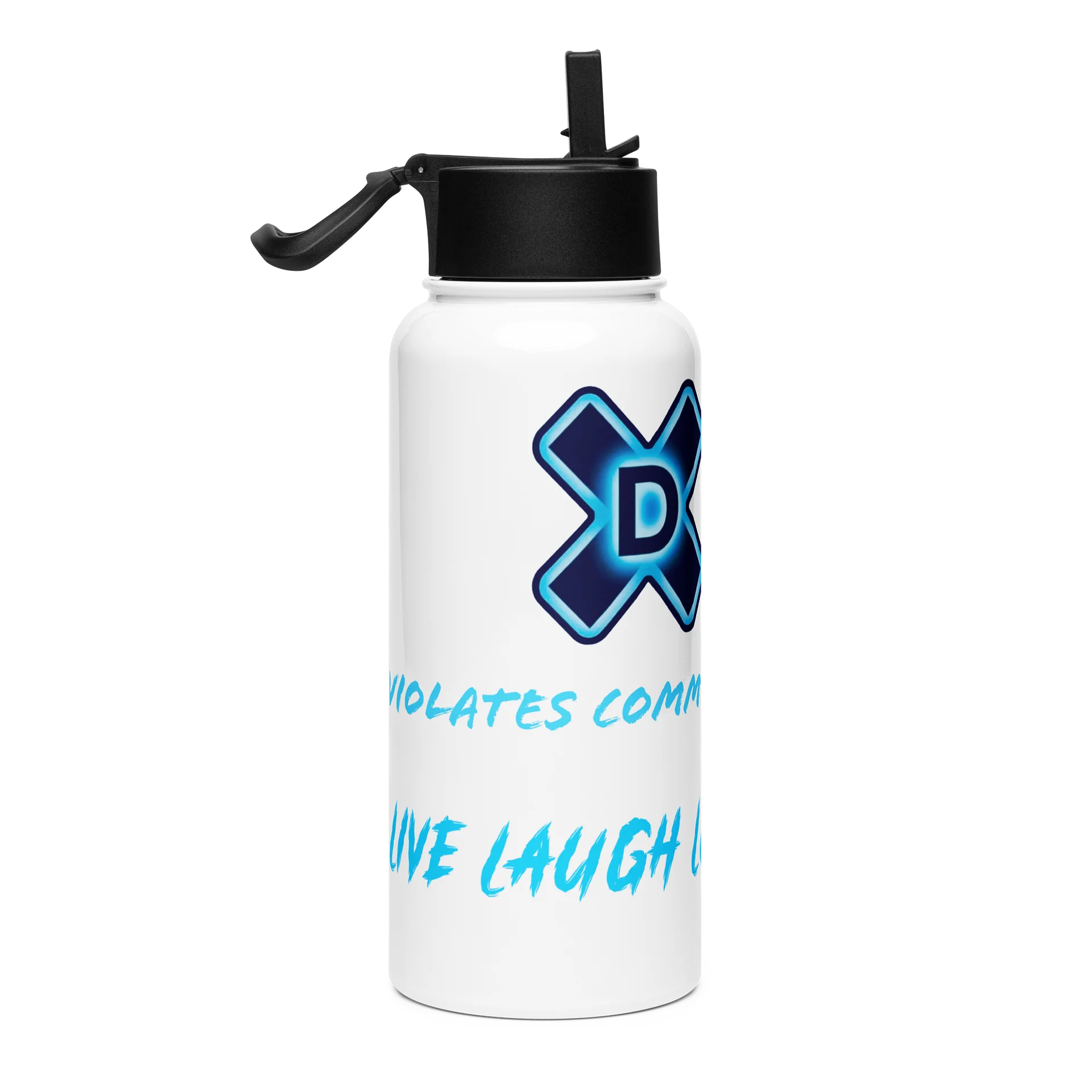 Blue DK Glow Water Bottle product image (4)