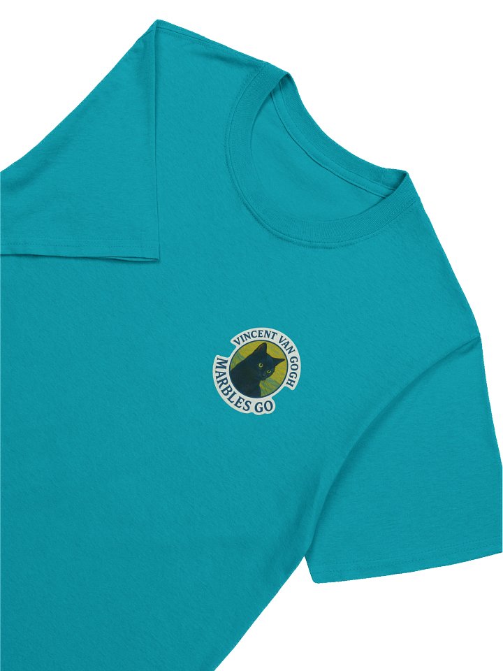 Van Gogh Cat Marbles Unisex T-Shirt product image (85)
