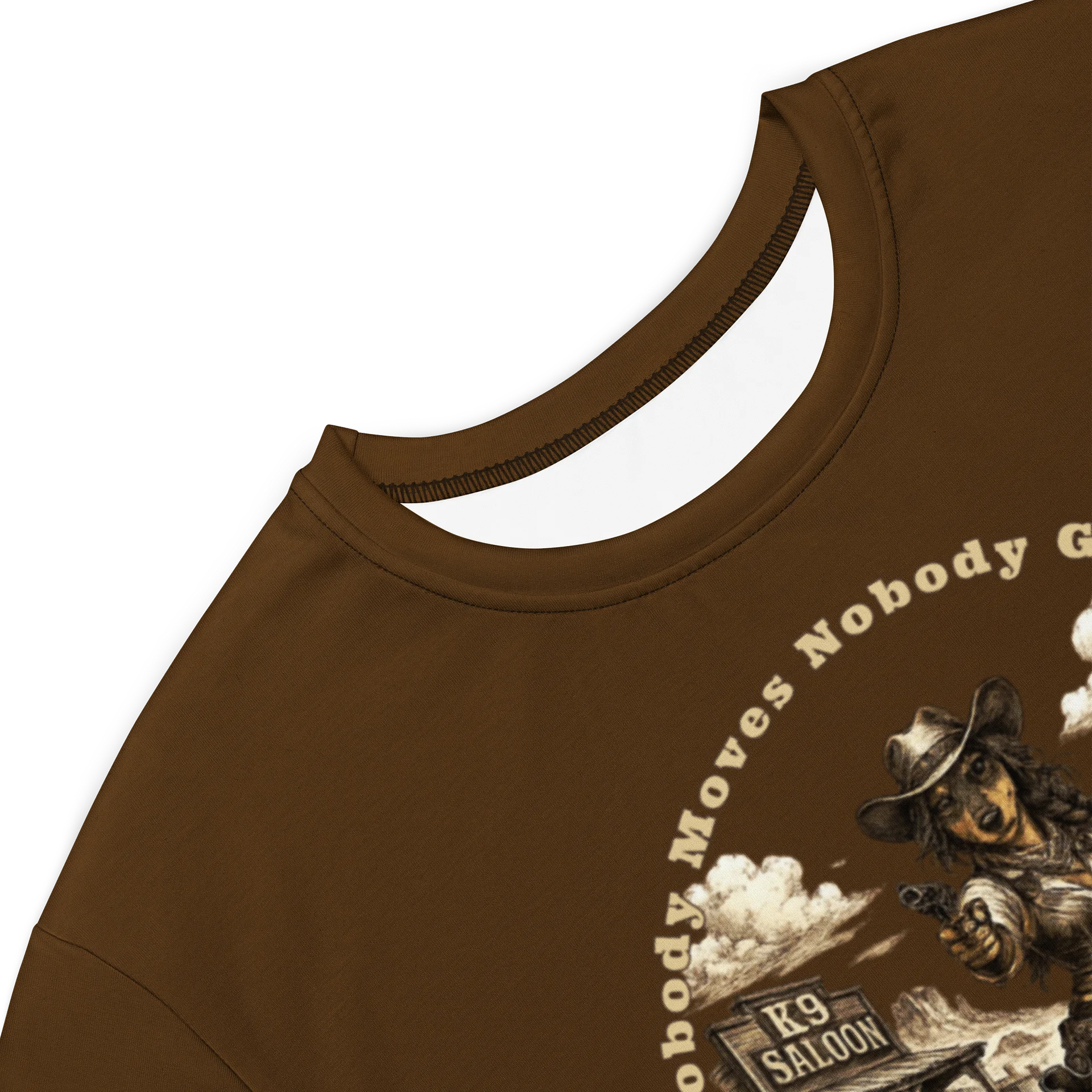 DAWG GAMMIT™ Doberman Brown T-shirt Dress product image (6)