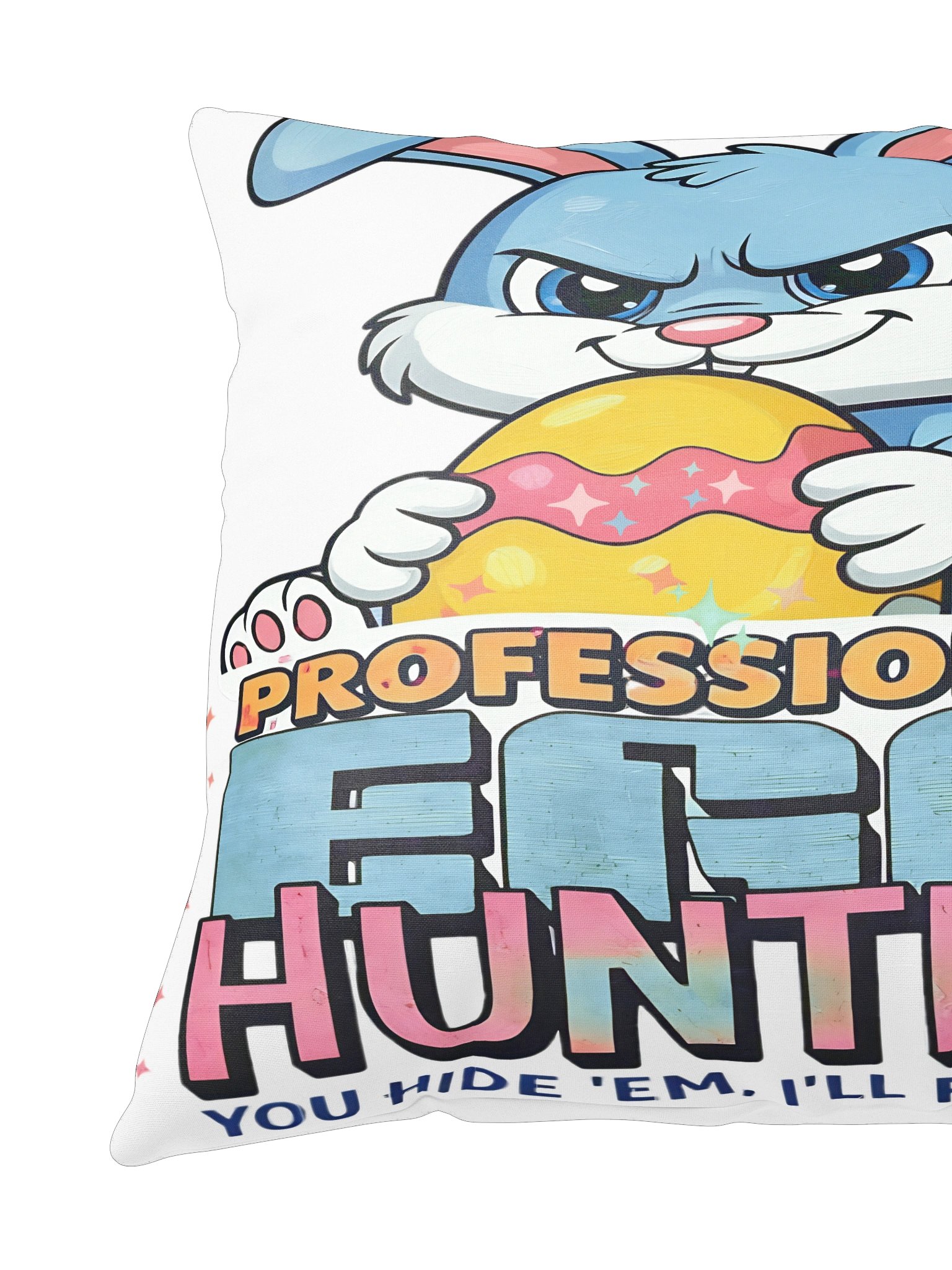 Professional Egg Hunter Easter Bunny Pillow product image (3)